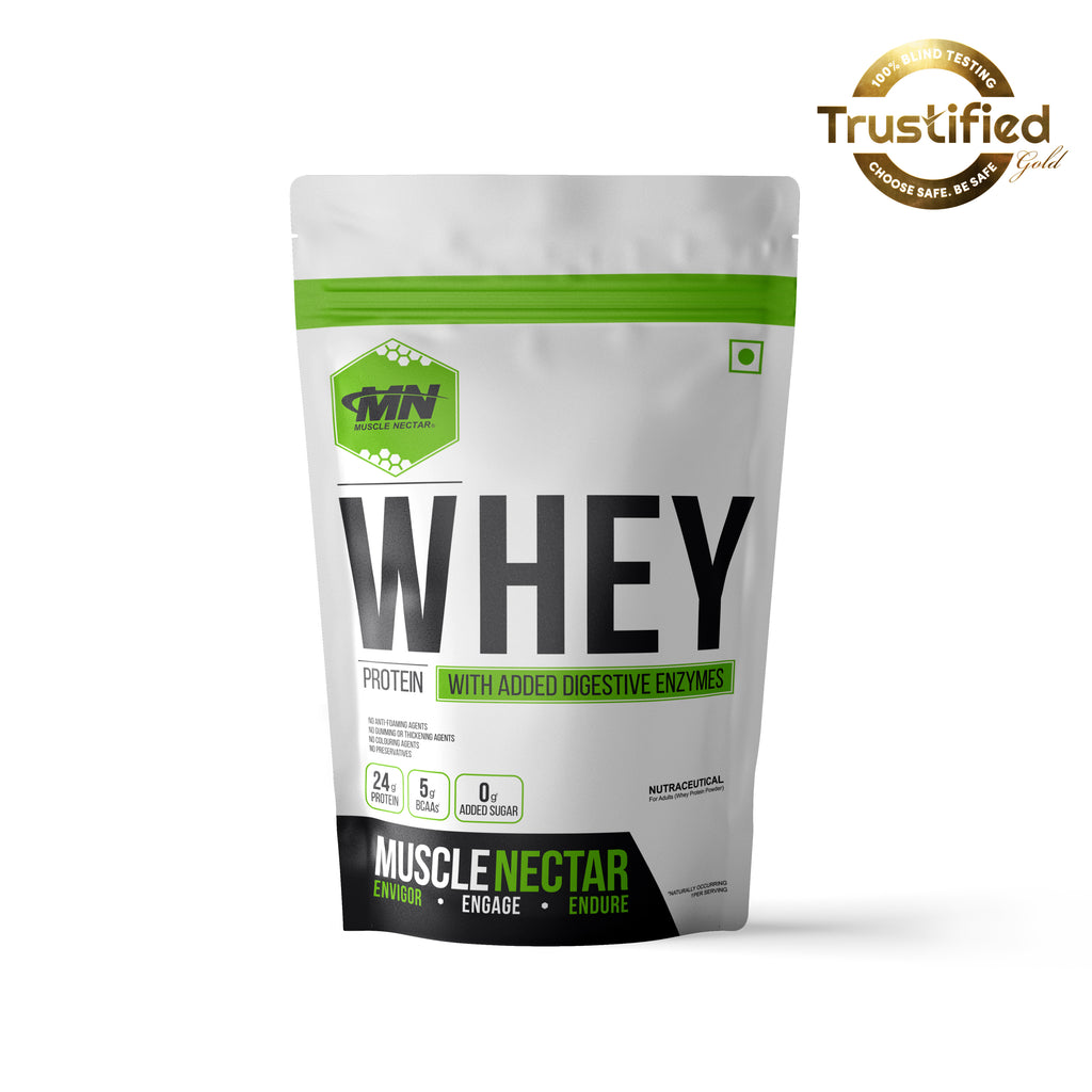 Muscle Nectar Whey Blend 24g Protein with Enzymes