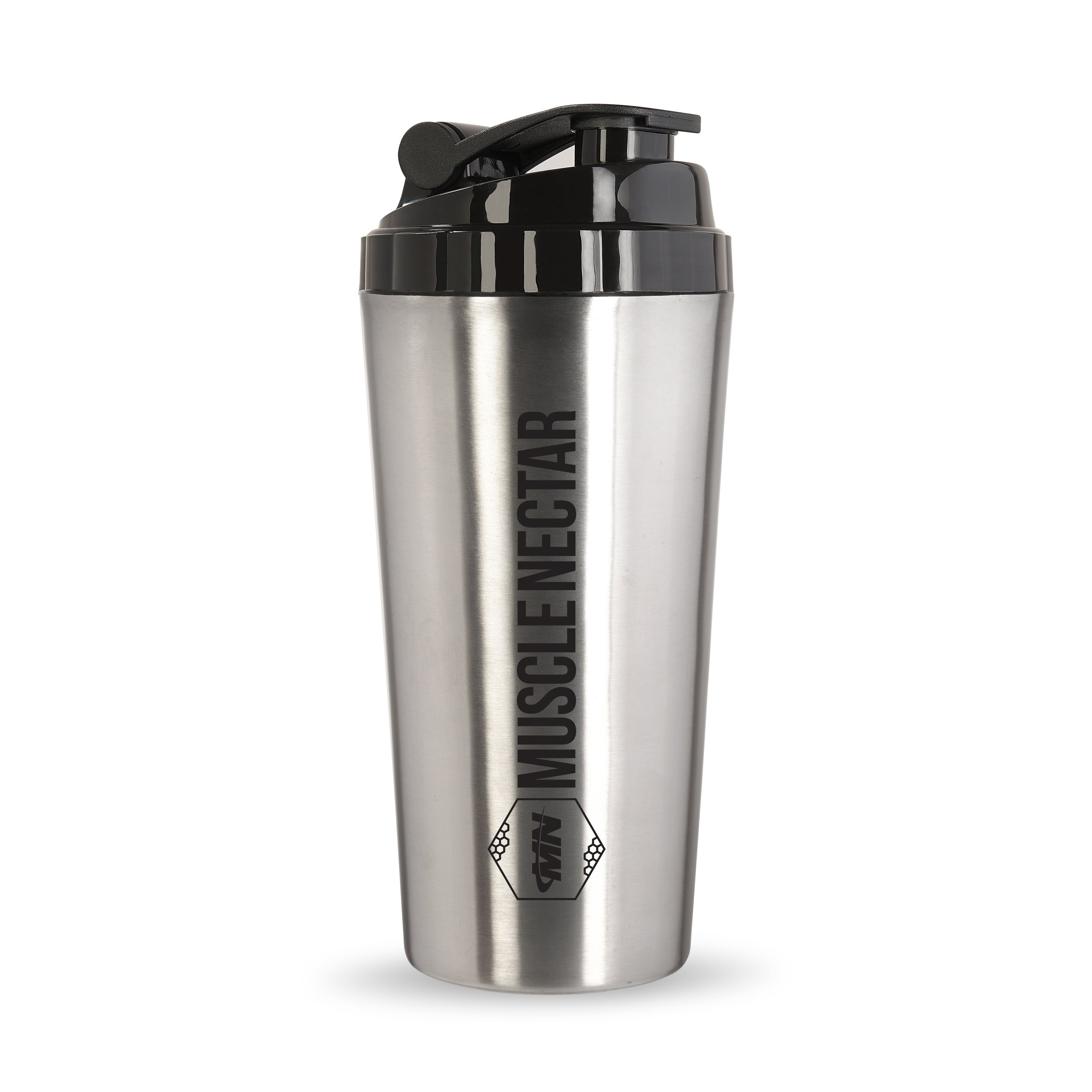 Silver Metal Shaker with shaker ball - PureRawz