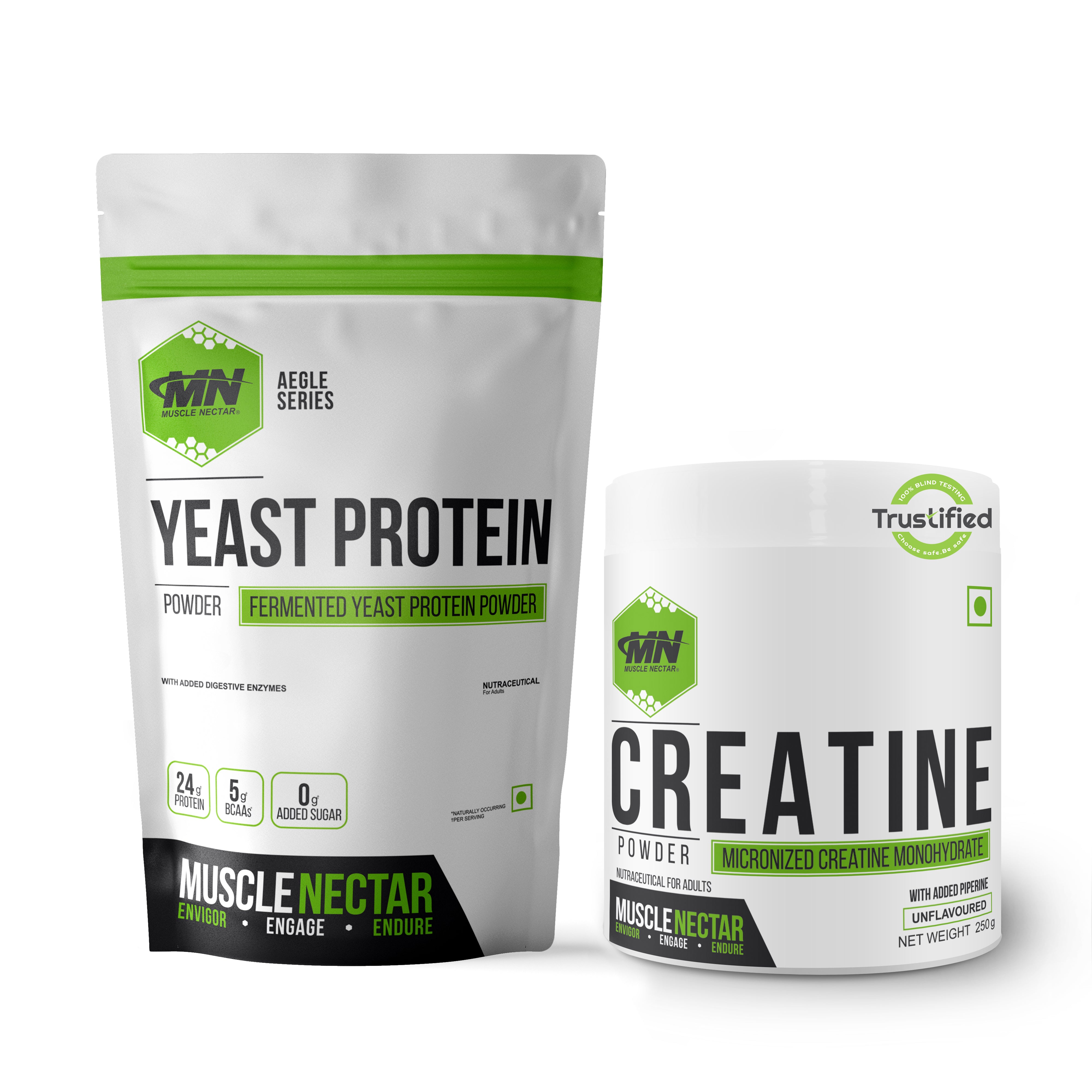 Bio-Fermented Yeast Protein - 24g Protein with Enzymes