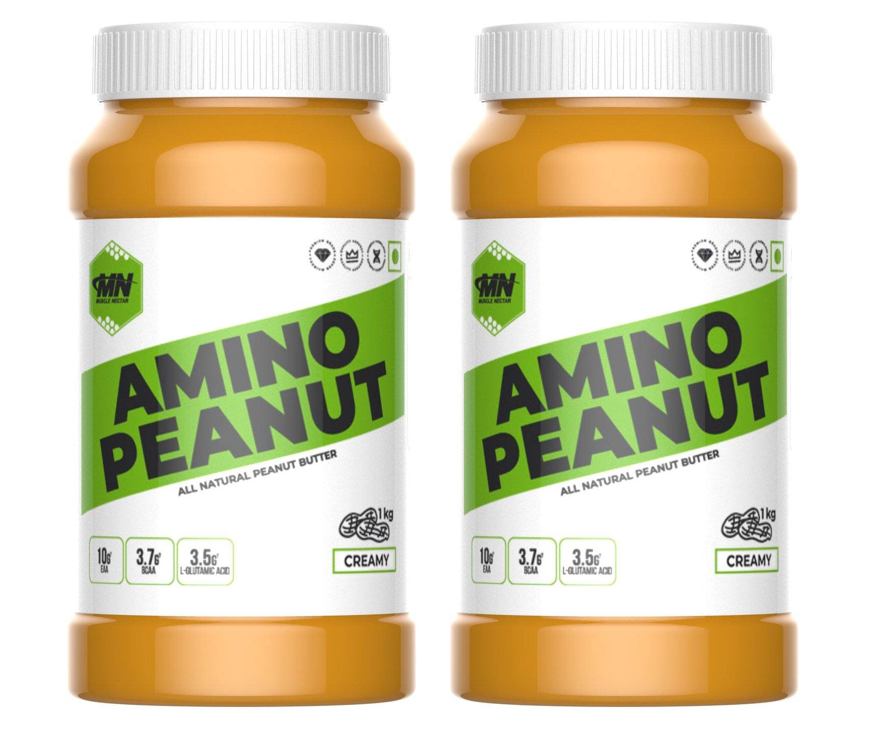 Amino Peanut - All Natural Peanut Butter - Muscle Nectar