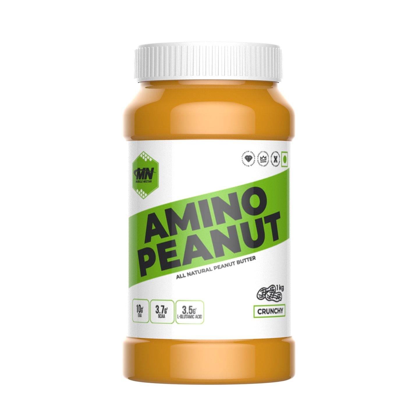 Amino Peanut - All Natural Peanut Butter - Muscle Nectar