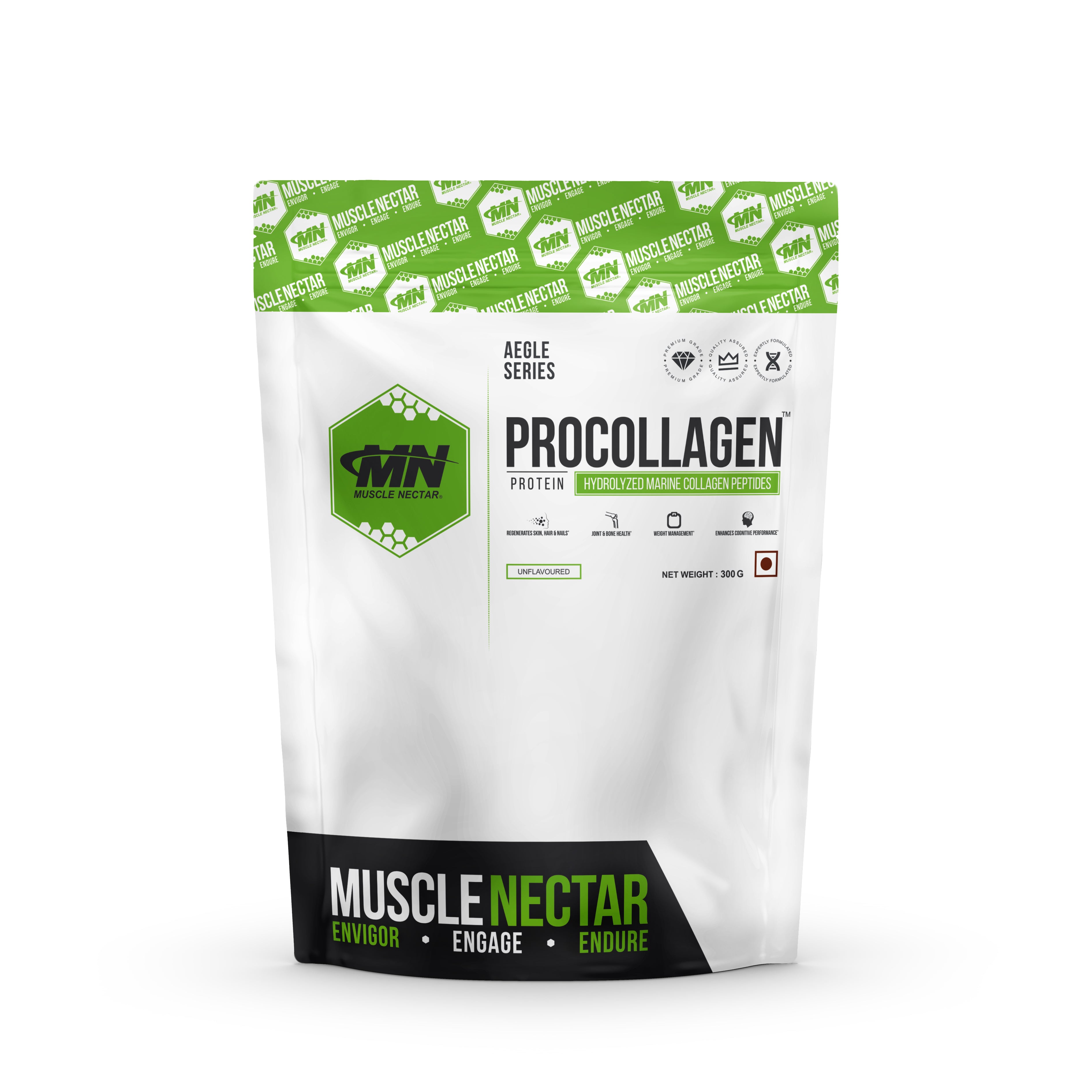 PROCOLLAGEN®, Hydrolyzed Collagen Peptides Protein, 300g (Trial Pack)