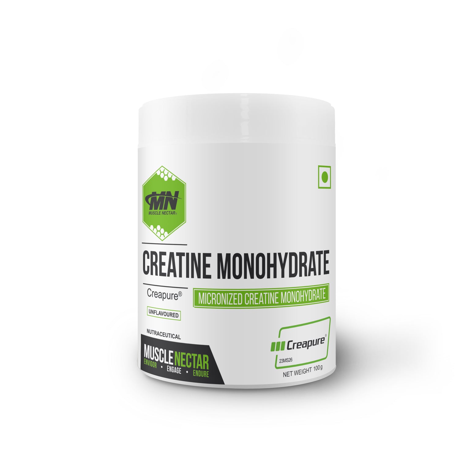 Muscle Nectar Creatine Monohydrate – 3g Creapure®, Made in Germany