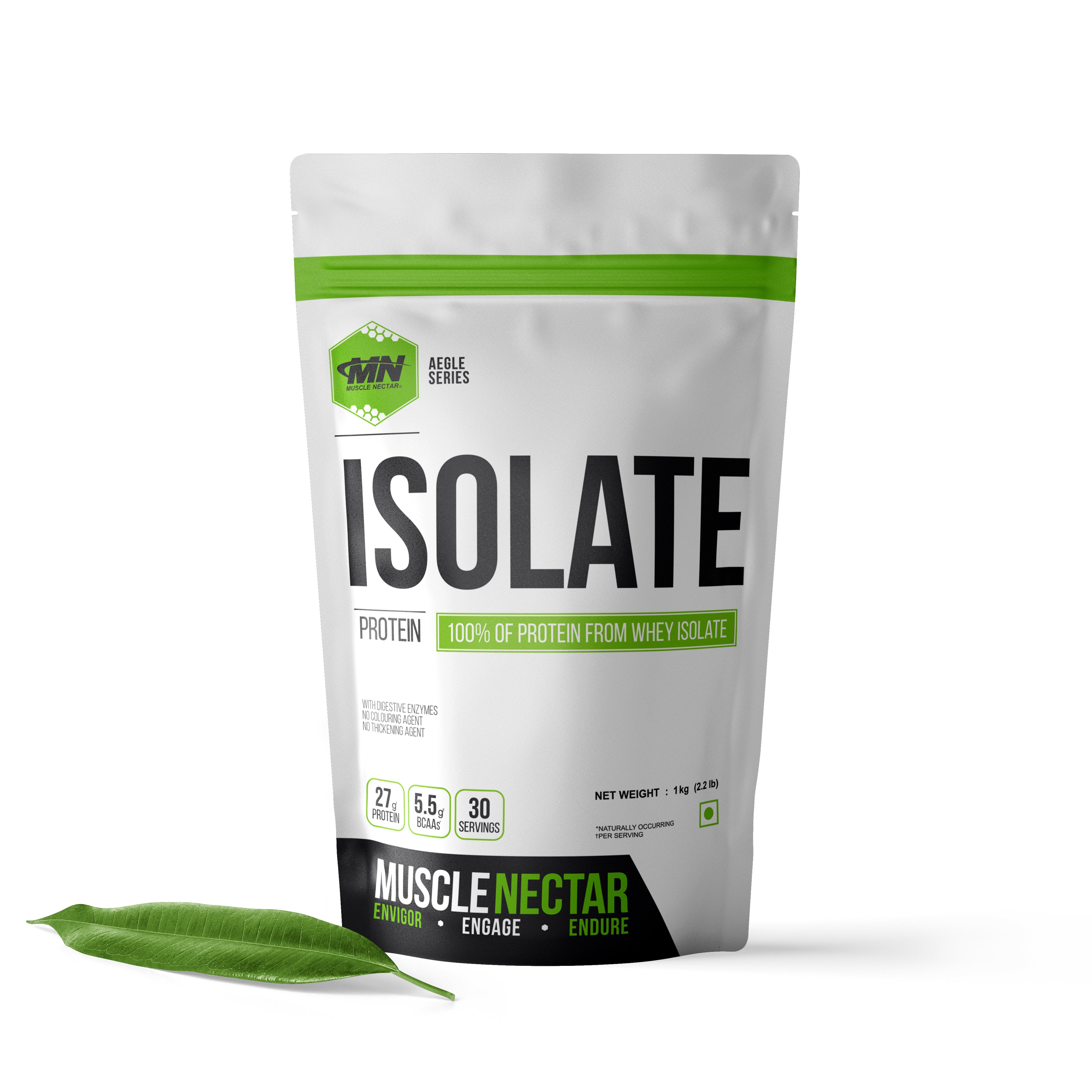 100% Isolate Whey Protein with Digestive Enzymes, 4kg (Assorted)