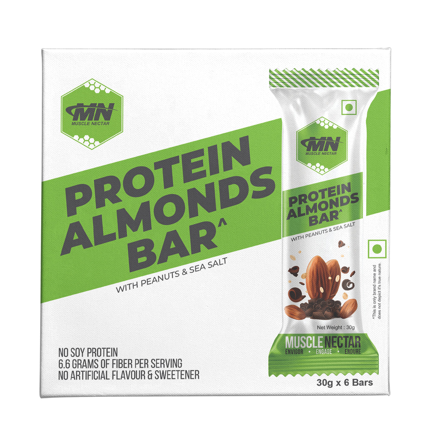 Protein Almonds Bar with Peanuts & Sea Salt