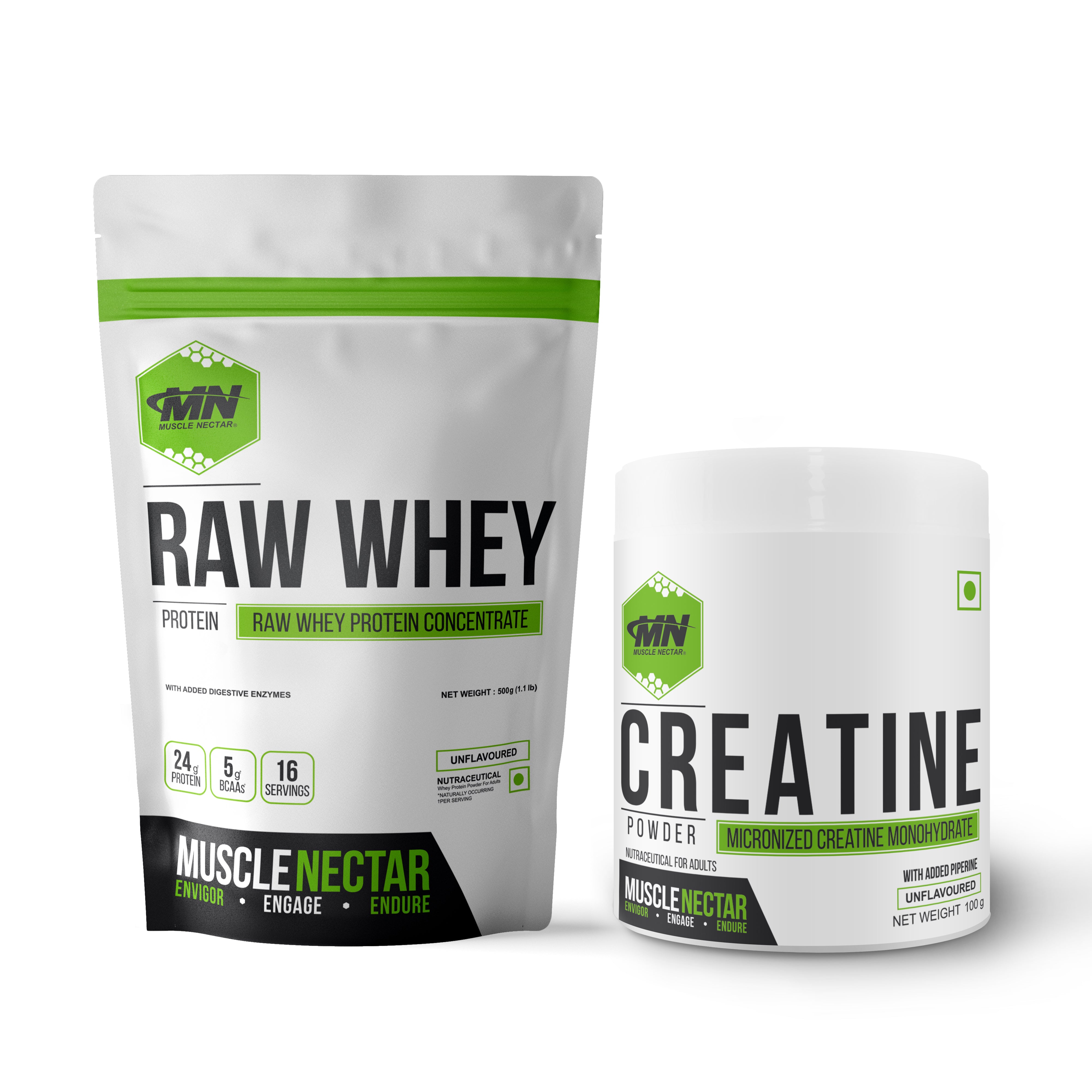 Raw Whey Concentrate - 24g Protein with Enzymes