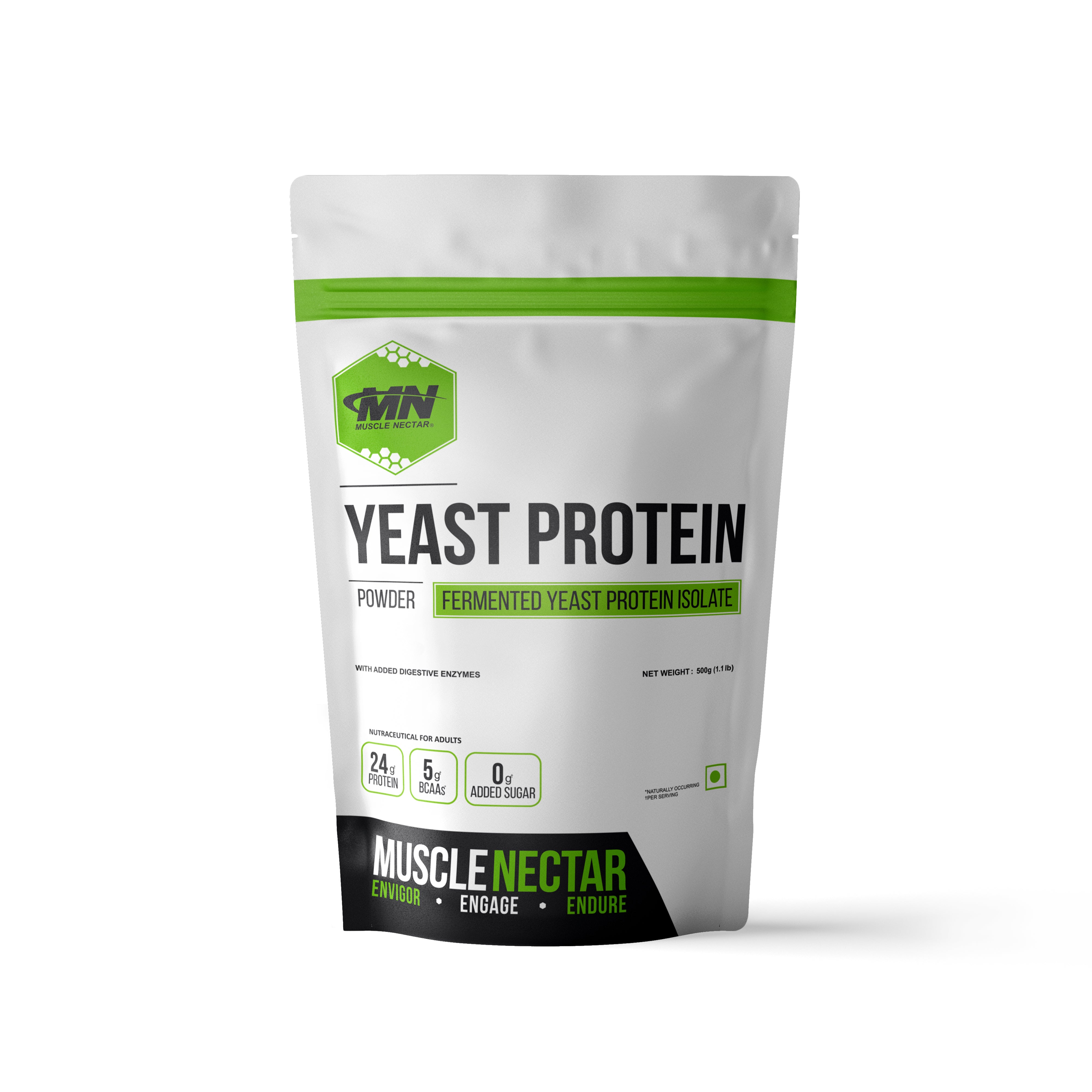 Bio-Fermented Yeast Protein Isolate - 24g Protein with Enzymes
