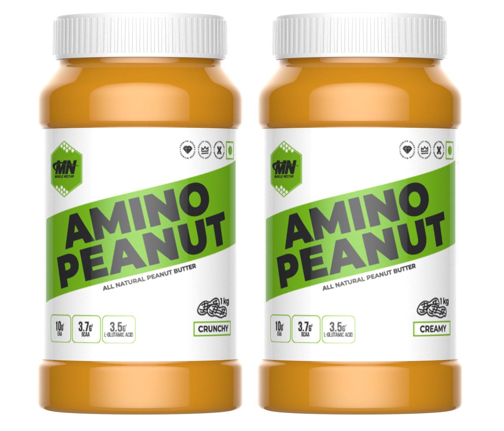 Amino Peanut - All Natural Peanut Butter - Muscle Nectar