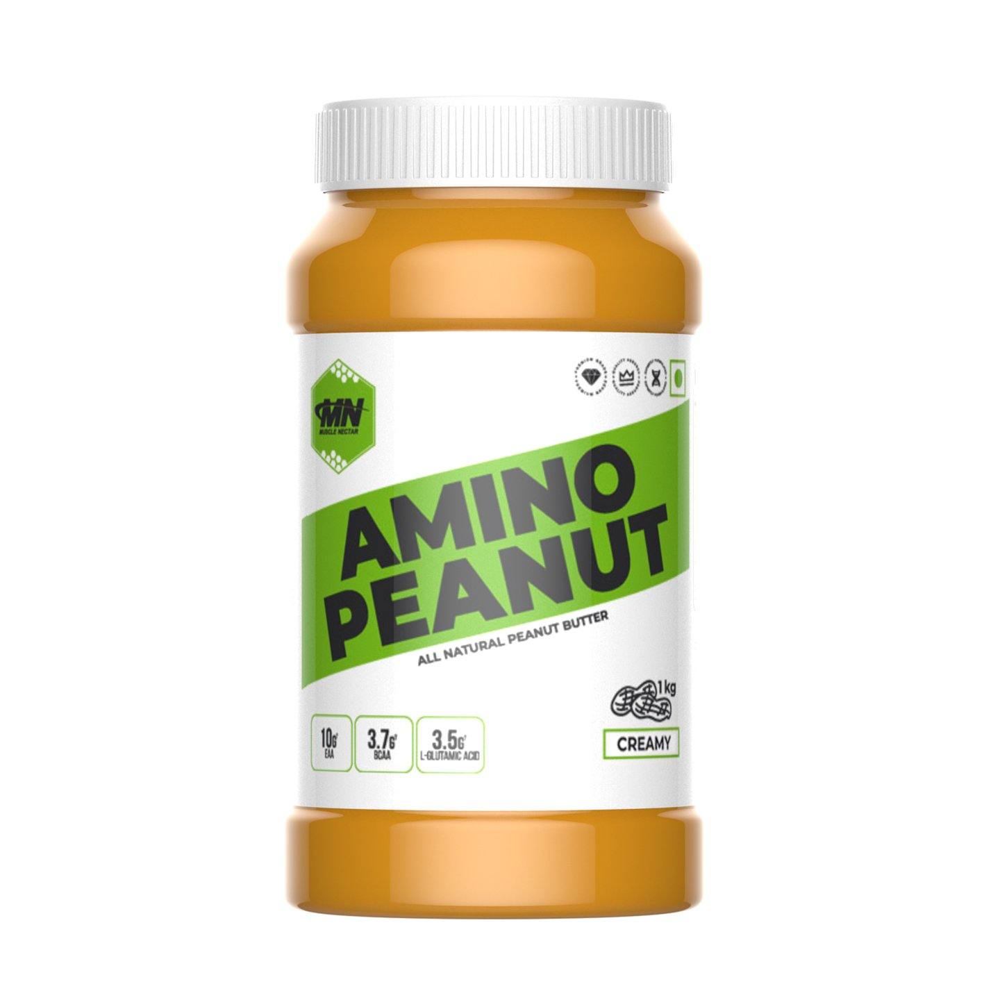 Amino Peanut - All Natural Peanut Butter - Muscle Nectar