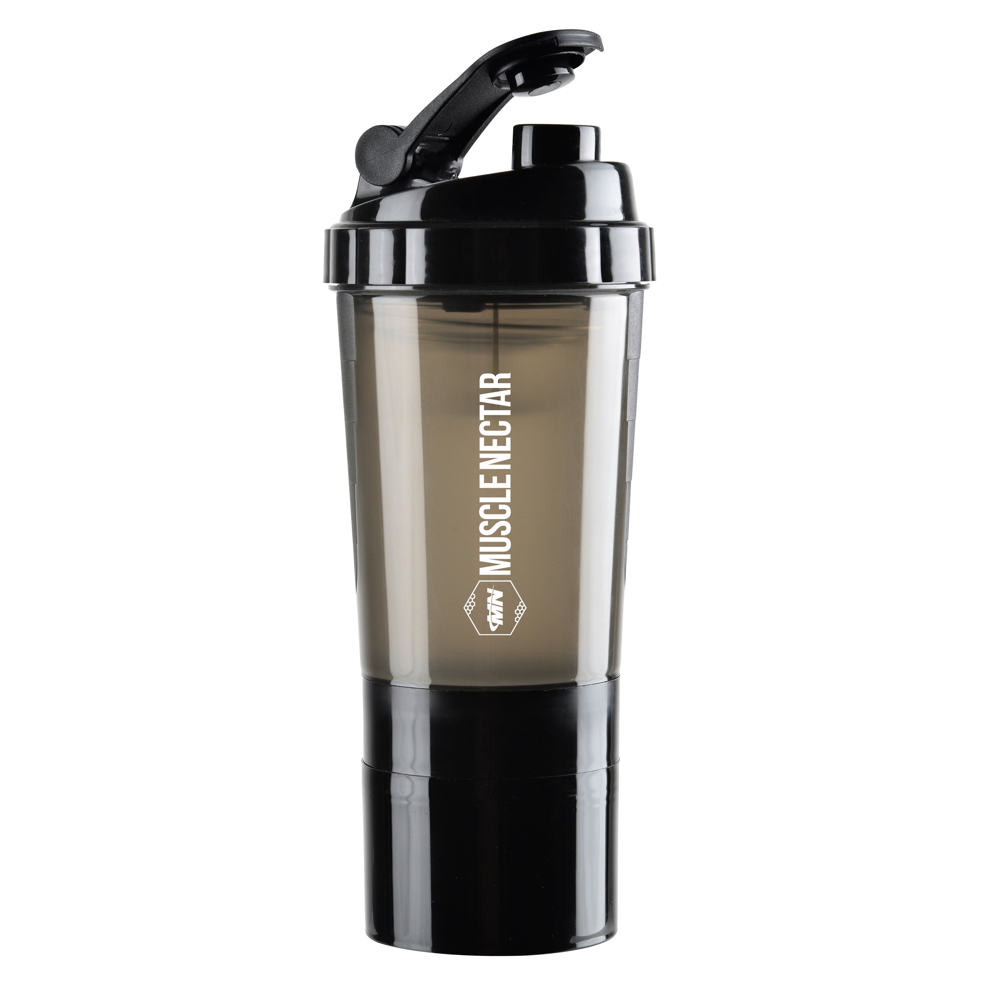 Gym Shaker Bottle with 2 Compartment (500ml)